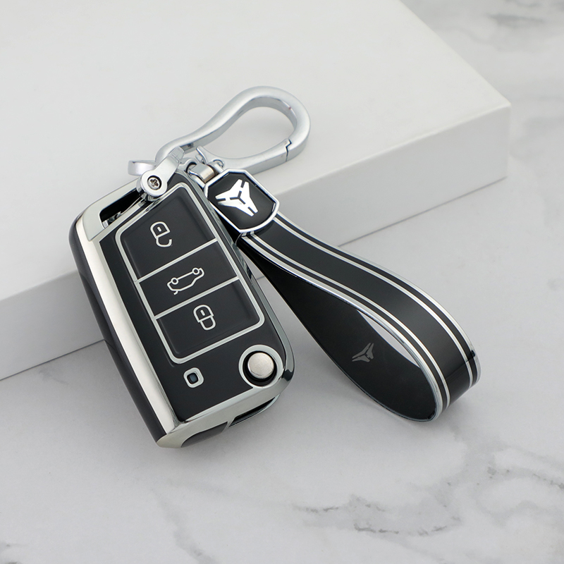 3 Button Black + Keychain