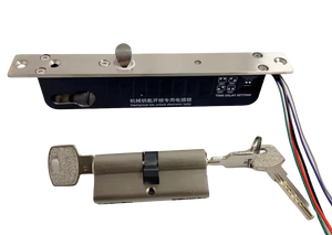 Serratura a chiave elettrica dropbolt blocco porta mortasa per controllo accessi carte porta e ascensore multi cancello di controllo video citofono - Product Image 5