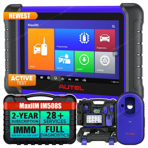 Autel MaxiIM IM508 IMMO Key Programmer IM608 IM508S All System Auto Car Ikey Programación OBD2 Escáner Herramientas de diagnóstico para coche