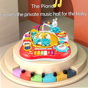 Most Popular 2-in-1 <strong>Multi</strong> <strong>Functional</strong> Early Education <strong>Game</strong> <strong>Table</strong> Toys Simulated Mobile Phones Rotating Train <strong>Game</strong> Panel for Kids - Product Image 4