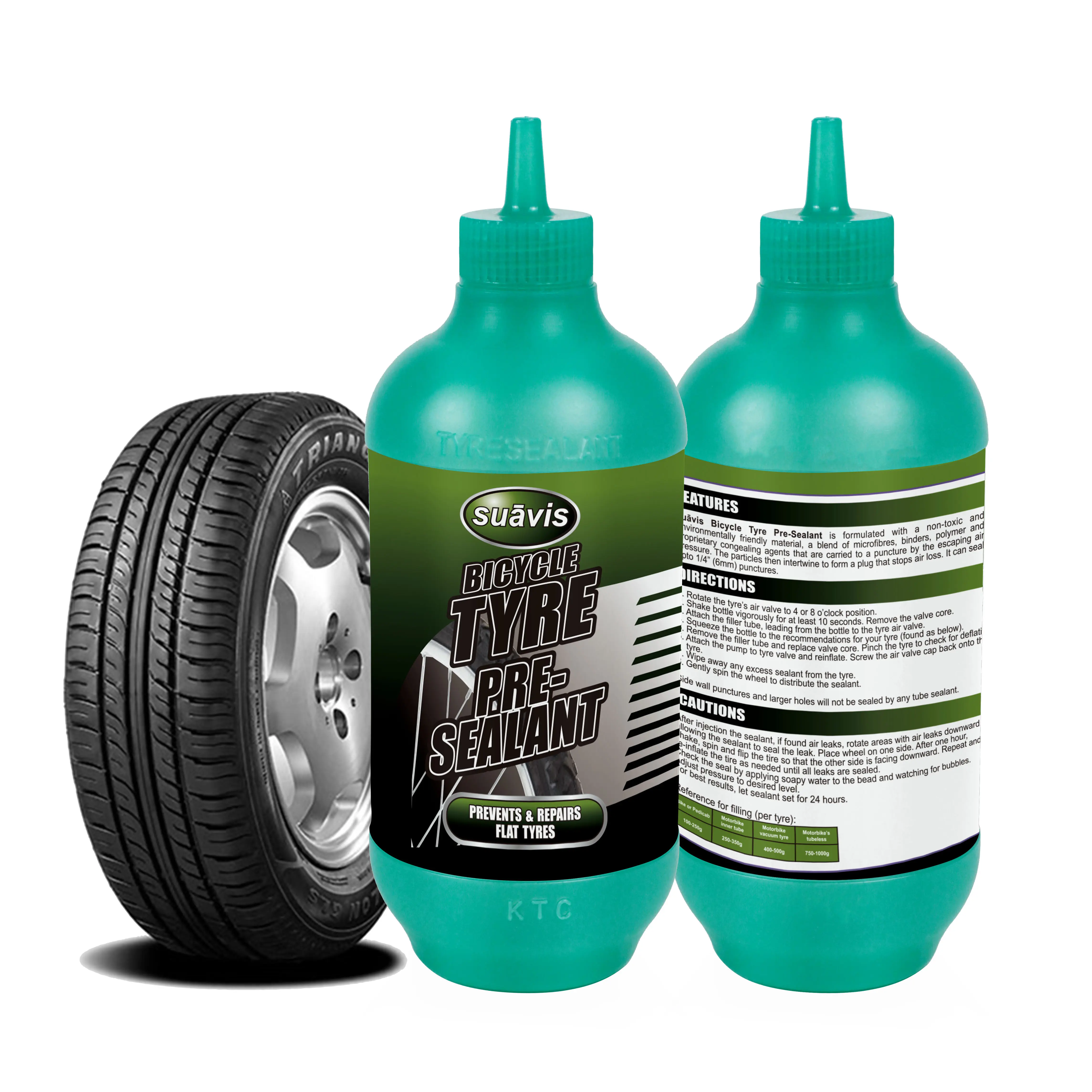 Penyegel Ban Motor Mtb Slime 350Ml, Penyegel Bahan Ban