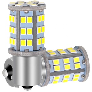 1156 Led ampul 24 volt Luz Led Para Carro Ba15s Led 24 Volt anahtarı arka Led dönüş sinyali P21w koşu işık fren lambası Amber ışık - Product Image 5