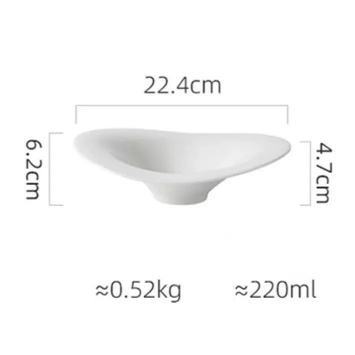 9 pulgadas blanco