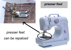 Portable Household 505A Sewing Machine with DC Power Mini Russian Manual Foot Control Pedal Core Motor <strong>Component</strong> for Home Use - Product Image 3