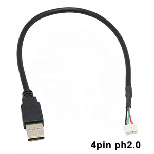 Custom 30cm 4Pin Female Header to <strong>Usb</strong> 2.0 a Male Connector to 4Pin Ph2.0 Data Cable - Product Image 3