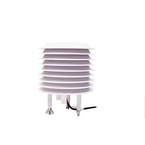 4-20mA RS485 Sonda de sensor de humedad de temperatura del aire ambiente exterior con radiación solar Shiled para estación meteorológica
