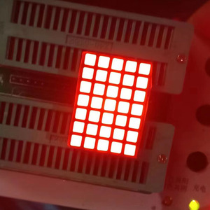 Houkem-1357-A/BSR 3x3mm 5x7 kare nokta vuruşlu kırmızı renkli led ekran - Product Image 6