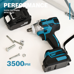 21V không dây tác động cờ lê thiết lập với 330-2000nm mô-men xoắn công nghiệp điện ổn định động cơ không chổi than pin <span class=keywords><strong>Powered</strong></span> - Product Image 3