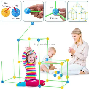 87 parça kale bina kiti tüneller glow-in-the-karanlık kök oyuncak kale bina çocuklar için bir kale bina kiti yapmak - Product Image 2