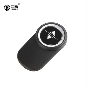 Design moderno in stile 2 pulsanti di apprendimento fisso con codice di rotolamento telecomando in materiale plastico con Clip posteriore