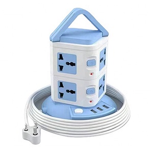 Multiple Universal Extension <strong>Socket</strong> <strong>with</strong> 3 Smart <strong>USB</strong> Charging Ports