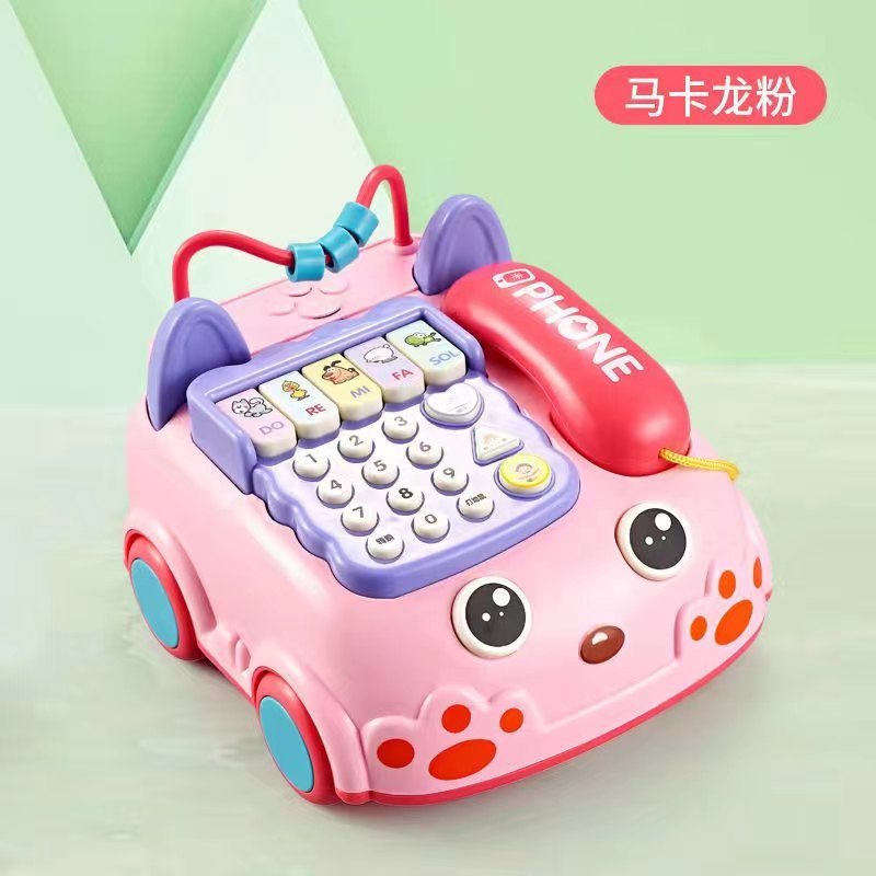 Medium early education phone-pink-no batteries included