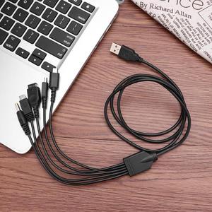 สายชาร์จ USB To SP 3DS Wiies U PSP 5in1,สายชาร์จสำหรับ Nintend ใหม่3DS XL NDSLite NDSI LL WIIes U PSP GBAs - Product Image 5