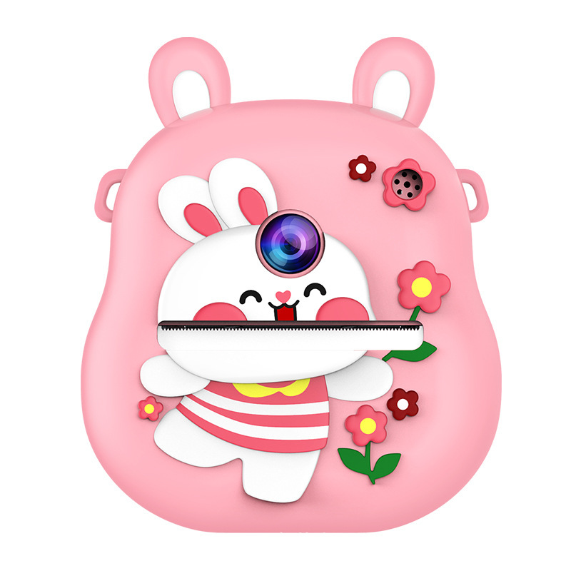 Pink Rabbit Instant Camera (without memory card)