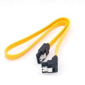 SATA 2.0 Flat <strong>Serial</strong> Data Cable 1m Copper Right Angled Straight <strong>USB</strong> Charging - Product Image 4
