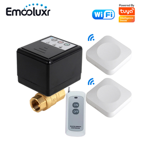 Overflow <strong>Detection</strong> <strong>System</strong> with DN25 (1 Inch) Wireless Valve and Tuya WIFI Water <strong>Sensor</strong> App Real Time Alarm for Home Factory