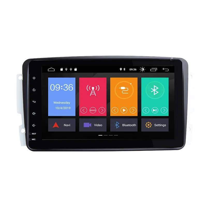 Autoradio 2 Din Android 10 reproductor de DVD de coche para Mercedes Benz CLK W209 W203 W463 W208 Wifi 4G GPS audio estéreo de medios de comunicación