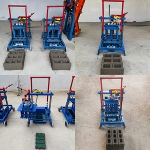Semi-<strong>Automatic</strong> Portable Hollow Concrete Brick <strong>Making</strong> <strong>Machine</strong> <strong>Small</strong> Mobile Manual Cement <strong>Block</strong> <strong>Making</strong> <strong>Machine</strong> Manufacturer Price - Product Image 4