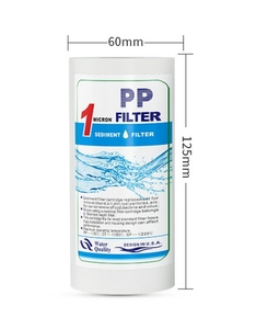 Evrensel 10 inç yedek Inline Sediment su filtresi kartuşu PPF 105g 130g 150g ters osmoz membranı arabalar RVs - Product Image 5