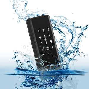 RFID-Kartenleser Tastatur code Zugangs kontrolle Wasserdichtes Glastür-Zeiter fassung system für 20000 Benutzer Nachtsicht funktion - Product Image 1
