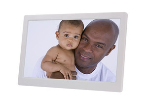 10-Inch Acrylic <strong>Digital</strong> <strong>Photo</strong> <strong>Frame</strong> <strong>with</strong> Video Playback and Clock <strong>Function</strong> - Product Image 3