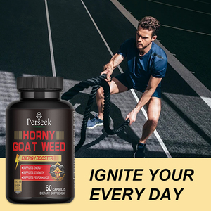 Perseek nhãn hiệu riêng thảo dược bổ sung Horny <span class=keywords><strong>Goat</strong></span> Weed viên nang 60 đếm ISO 9001 chứng nhận người đàn ông của năng lượng tăng - Product Image 3