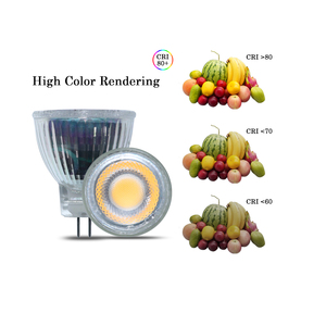 <strong>LED</strong> Mini Spotlight <strong>MR11</strong> GU4 Glass Low Voltage AC/DC 12V 3W 3000K/4000K/6000K Super Light Bulb Suitable for Kitchen and Study - Product Image 6