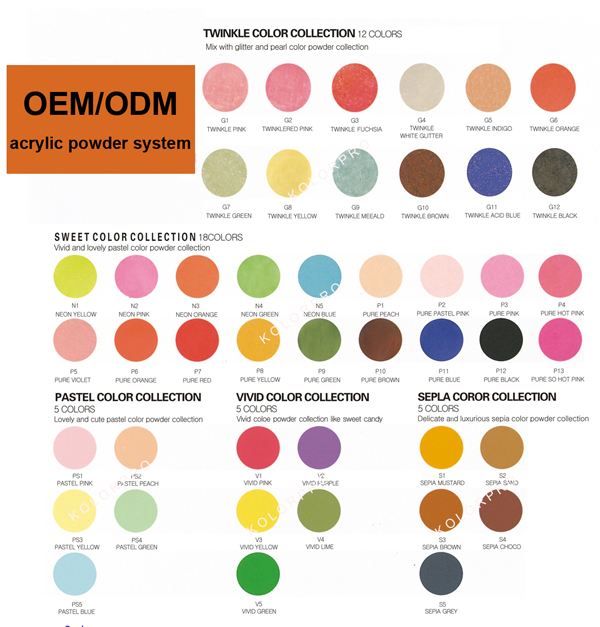 Colores del OEM