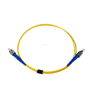 Cable de conexión de fibra óptica Simplex de modo único OS2, accesorios de cable de fibra de PVC/LZSH para centro de datos/soluciones FTTX - Product Image 1