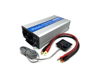 Fit4Less-inversor de onda sinusoidal modificada, 3000W, entrada DC12 V o 24 V a salida de CA 220V 50Hz con USB y pantalla remota LCD - Product Image 5