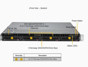 Serveur de tour DELLs PowerEdge T560 doté d'un processeur évolutif Intel Xeon du serveur de vente en gros d'usine - Product Image 3