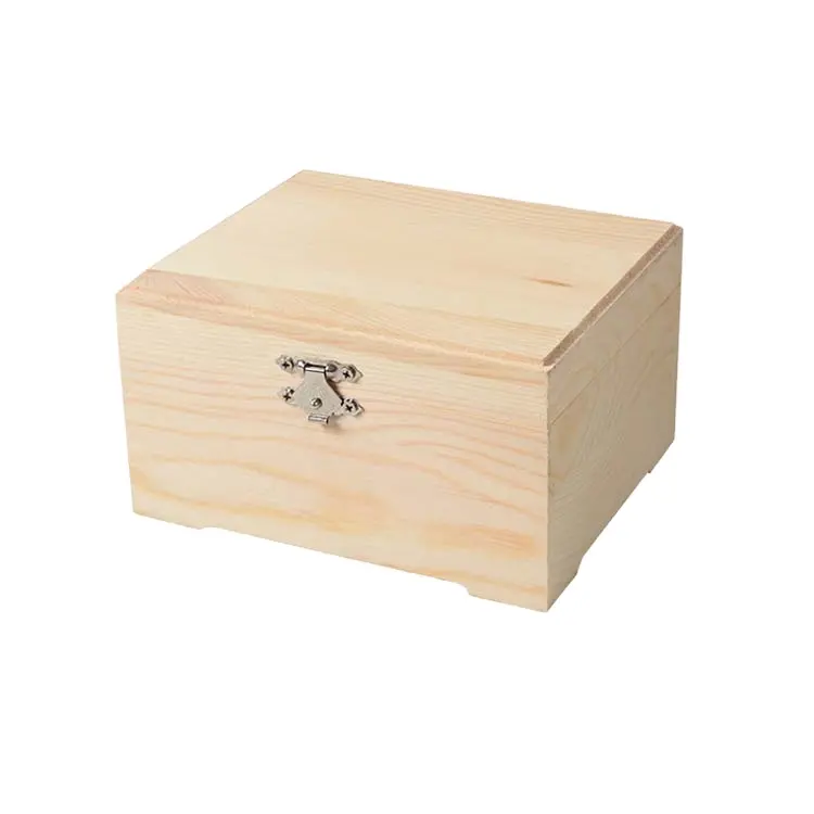 Caixa de madeira personalizada embalagem caixa pequena caixa de madeira atacado