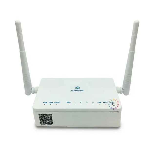 F663nv9 XPON support télécommande briage 4SSID Original 2GE + 2FE + 1TEL + 5DBI ONU ONT équipement de fibre optique prix pas cher routeur