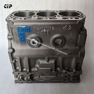 บล็อกกระบอกสูบเครื่องยนต์รถขุด3TNV88สำหรับชิ้นส่วนเครื่องยนต์ - Product Image 1