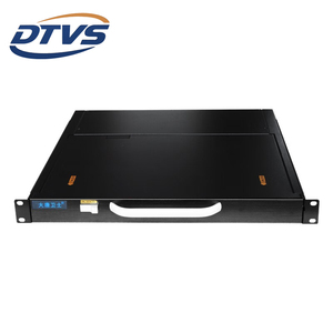 DTVS KVM Switch LCD <strong>VGA</strong> OSD Hot Key Switching 8 <strong>Input</strong> 1 <strong>Output</strong> KVM Console 17 Inch Screen Cabinet Design1080p KVM Console - Product Image 5