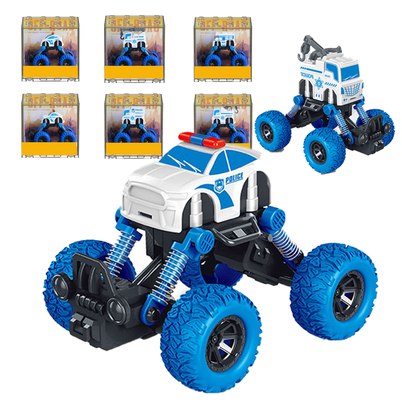 6 voitures de police (Les six modèles sont mixtes)