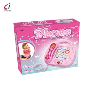 Chengji เครื่องเรียนรู้ภาษาโทรศัพท์ของเล่นเด็กสีชมพู - Product Image 6