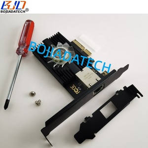 10Gbps RJ45 Port PCI-E 4X Server scheda di rete Gaming Computer 10000Mbps Ethernet PCIE Lan carte AQC113C dissipatore di calore con ventola RGB - Product Image 6