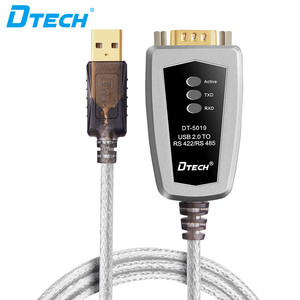DTECH คุณภาพสูง USB2.0 ถึง RS422/485 สายรองรับ Win7/8/10/Linux คอมพิวเตอร์เชื่อมต่อกับเสียงวิดีโอ - Product Image 5