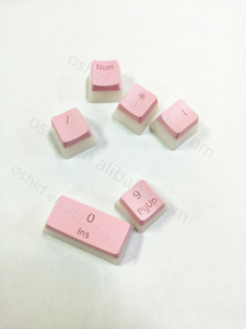 OSHID 104-112keys pudding PBT keycaps OEM profile keycaps for gaming mechanical <strong>keyboard</strong> keycaps - Product Image 2