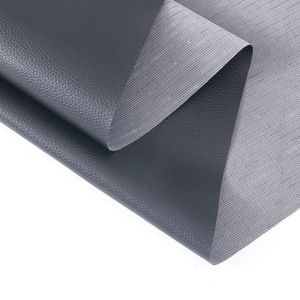 Wholesale Lychee Patterned <strong>Encrypted</strong> Bottom 0.6mm Black PVC Artificial Leather ForWine Box Outer Packaging Storage Box Leather