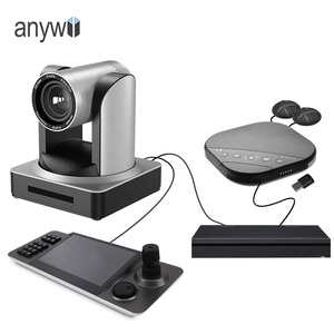 Оборудование для видеоконференций Anywii SDI HDI, система конференц-связи ptz, камера для конференций, 20x ip POE джойстик, контроллер - Product Image 1