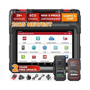 Launch X431 Immo Plus PROG3 All-System Scan Tool 39+ <strong>Services</strong> Bi-Directional Control 2-Year Update for ECU <strong>Coding</strong> Diagnostics - Product Image 1