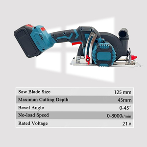 Mini dairesel fırçasız güç testere DIY araçları kesme ahşap ve mermer için diğer malzemeler için çok fonksiyonlu kesici - Product Image 3