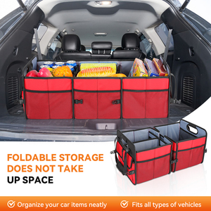 Gấp lưu trữ hàng hóa tổ chức đa ngăn tổ chức đóng mở thân cây tổ chức - Product Image 3