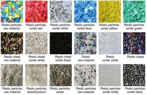 Máquina clasificadora de color de gránulos de copos de plástico de PVC para mascotas Máquina clasificadora de color de reciclaje de residuos de plástico con sensor CCD Nir - Product Image 5