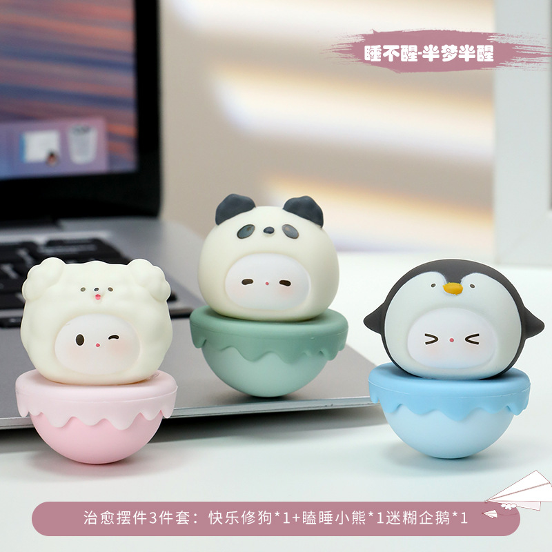 Baby Bear, Penguin, and Puppy (3-pack)