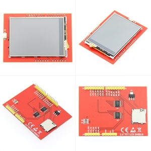 2,4-Zoll-TFT-8-Bit-LCD-Display mit paralleler Schnitts telle für Arduino UNO 5V/3,3 V-Treiber-IC ILI9341 mit Widerstands-Touchscreen