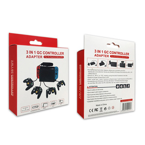 Convertidor de adaptador de controlador USB para PC Adaptador 3 en 1 para GC a Wii U Convertidor de controlador de interruptor de PC - Product Image 6