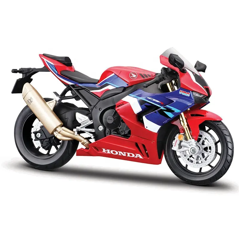1:12 Honda CBR 1000RR-R SP Modelo de Motocicleta Estática Die Cast Veículos Colecionáveis Hobbies Moto Brinquedos Coleção